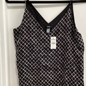 Express Monochrome Patterned Dress